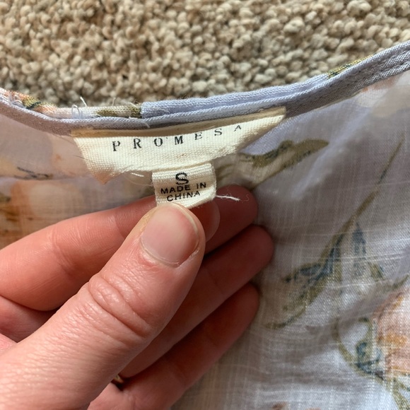 PROMESA wrap dress small - Picture 3 of 8